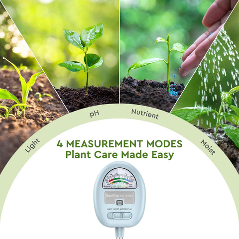 Raintrip light and nutrients insight display guides plant care decisions