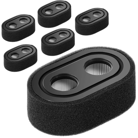 Raipoment 593260 six-pack air filter front view enhances engine protection.