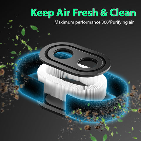 Raipoment 593260 six-pack with pre-filters for easy maintenance.