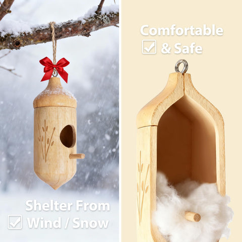 Rakovar decorative hummingbird house gift for garden lovers.