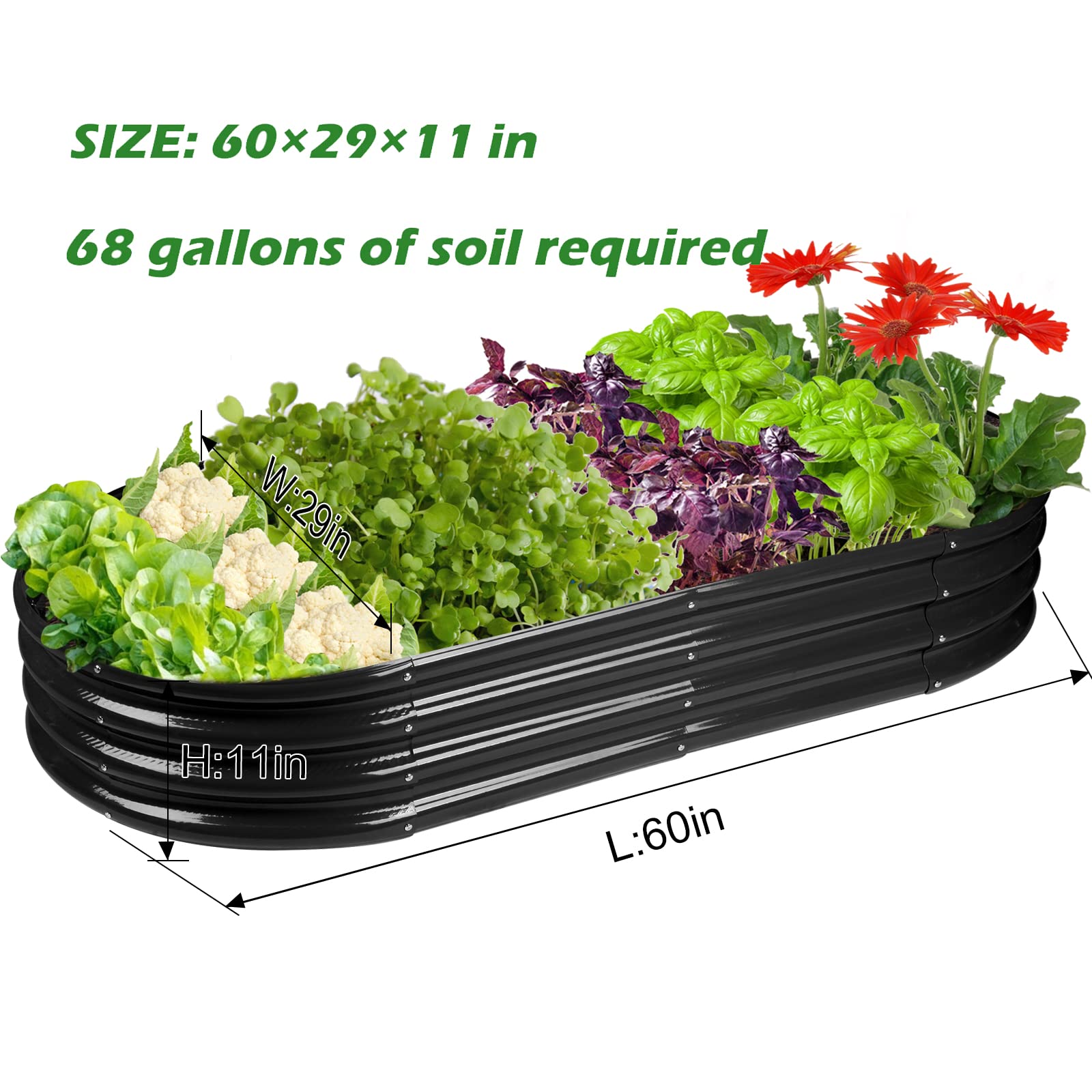 Rakukiri open-bottom bed demonstrates improved drainage and root health.