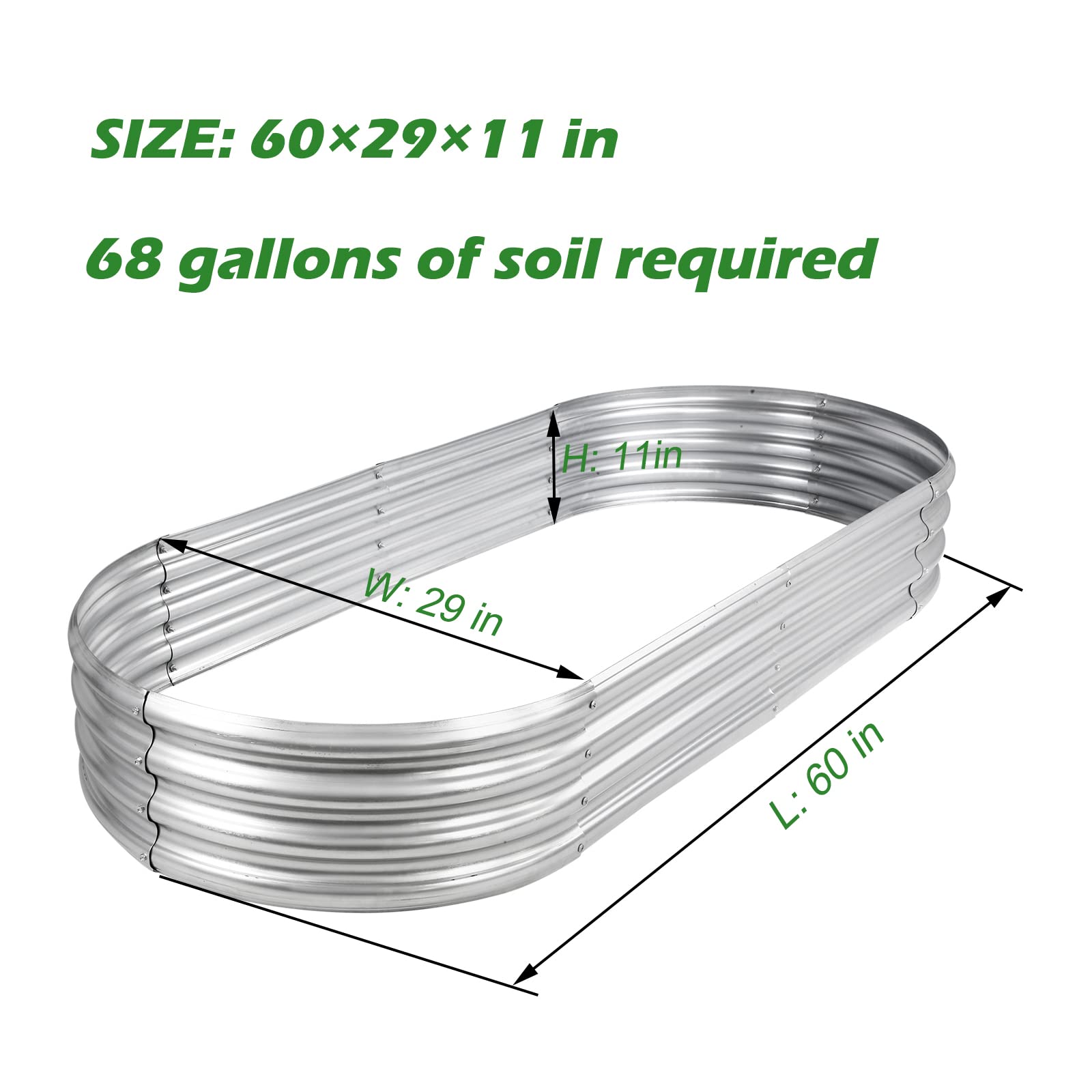 Rakukiri open-bottom raised bed demonstrates improved drainage for healthy roots.