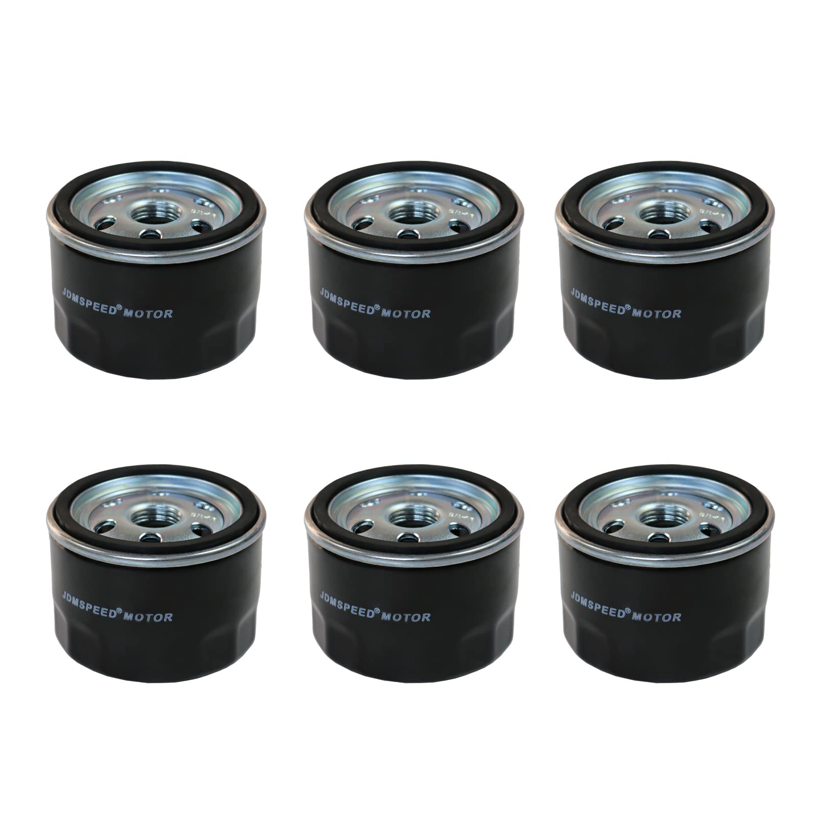 RALBDX oil filter front view shows broad compatibility for Kawasaki Kohler mowers.