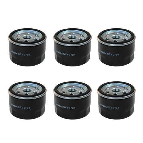 RALBDX oil filter front view shows broad compatibility for Kawasaki Kohler mowers.