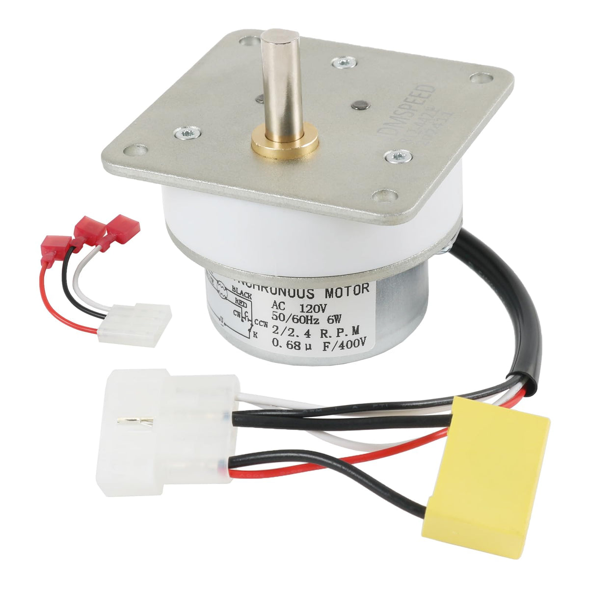 Ralzaoto auger-feed motor 120V ready replacement for compatible pellet stoves.
