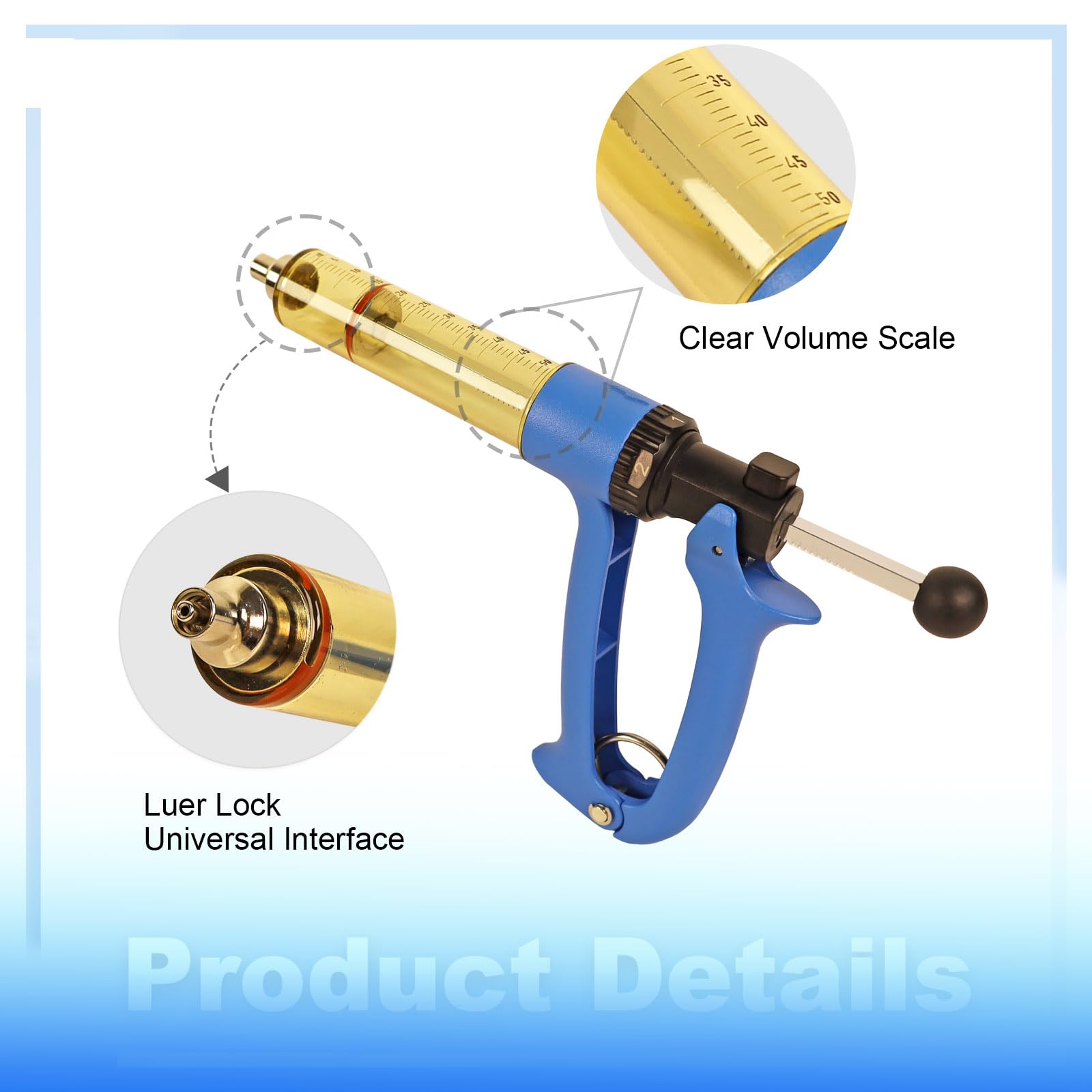 Ranch Choice 5-gear adjustable dosing enables precise milliliter settings.