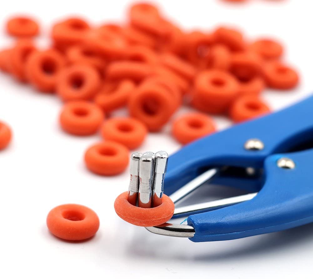 RANCH CHOICE band rings close-up showing durable latex-based design