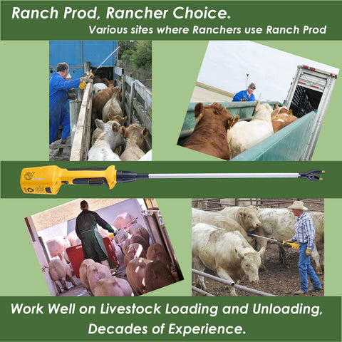 43-inch flexible shaft for better reach during livestock tasks