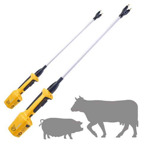 RANCH CHOICE rechargeable livestock prod with 33 inch length for versatile handling