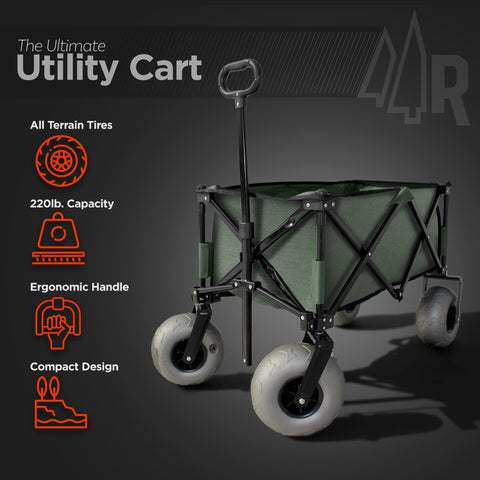 Rangland RX800 retractable handle extends to 37.5 inches.