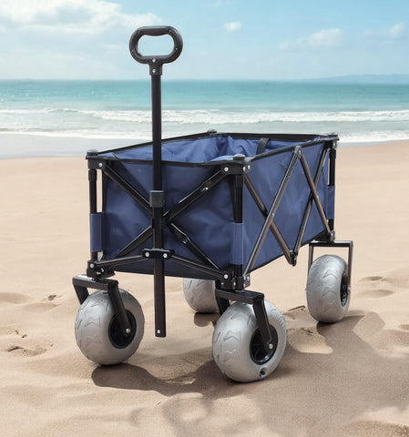 Rangland Beach Wagon open cargo area ready to load chairs and coolers