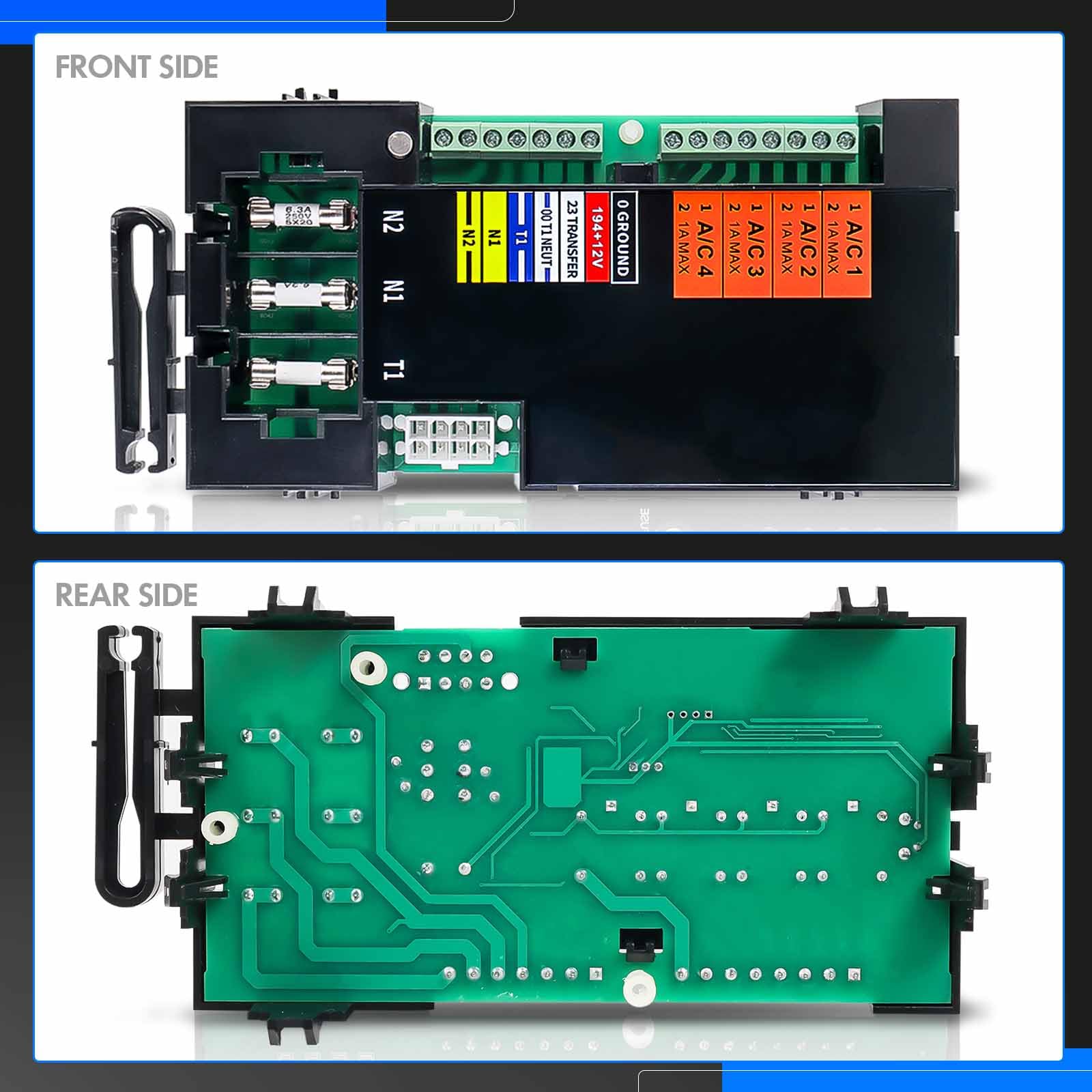 RANHAOYUYUL compact design enables easy panel installation.