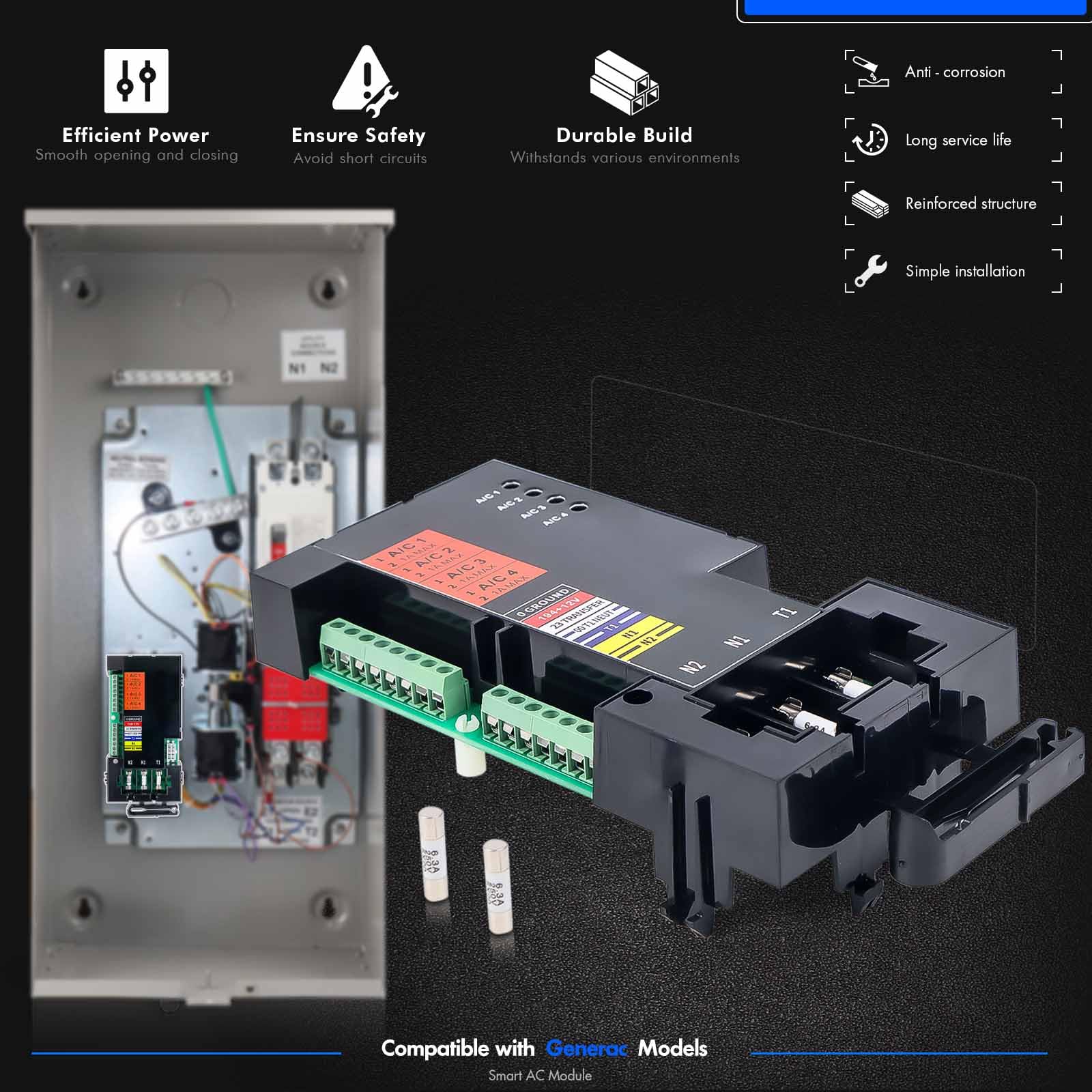 RANHAOYUYUL load shedding during overload improves panel safety.