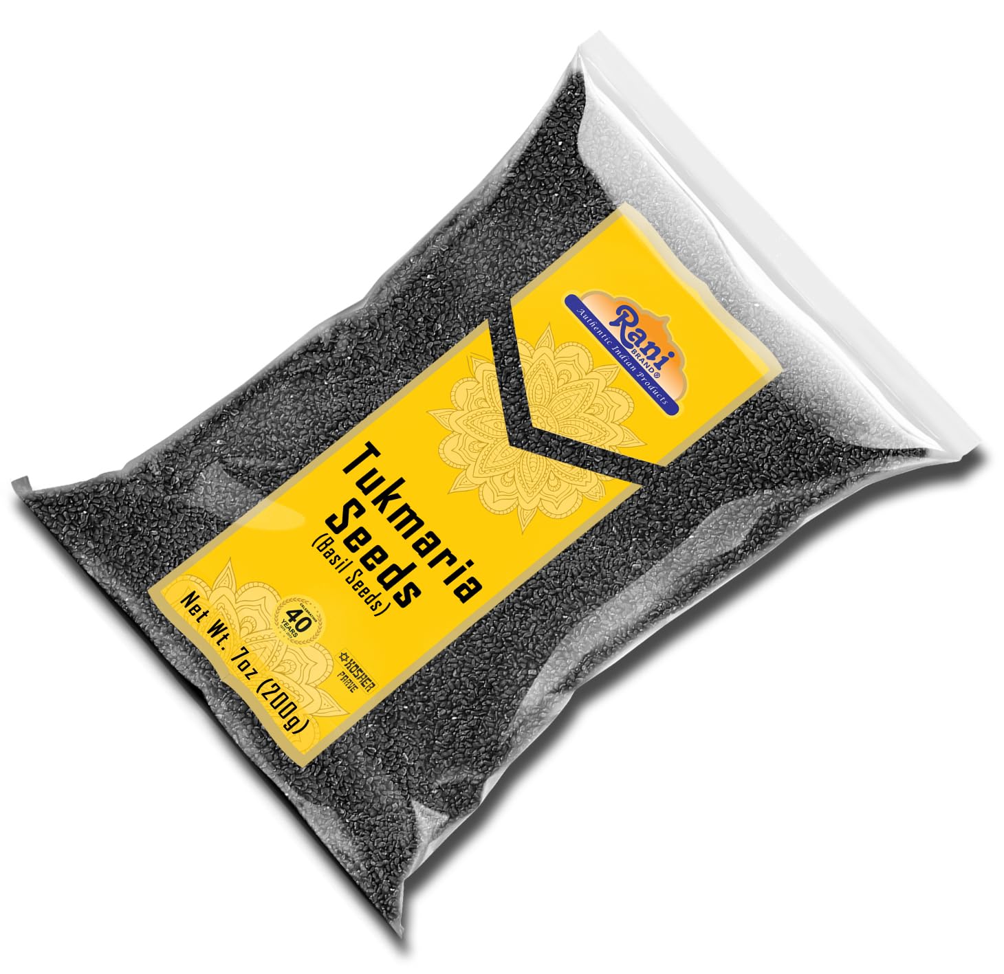 Rani Tukmaria basil seeds ready for kitchen use in recipes