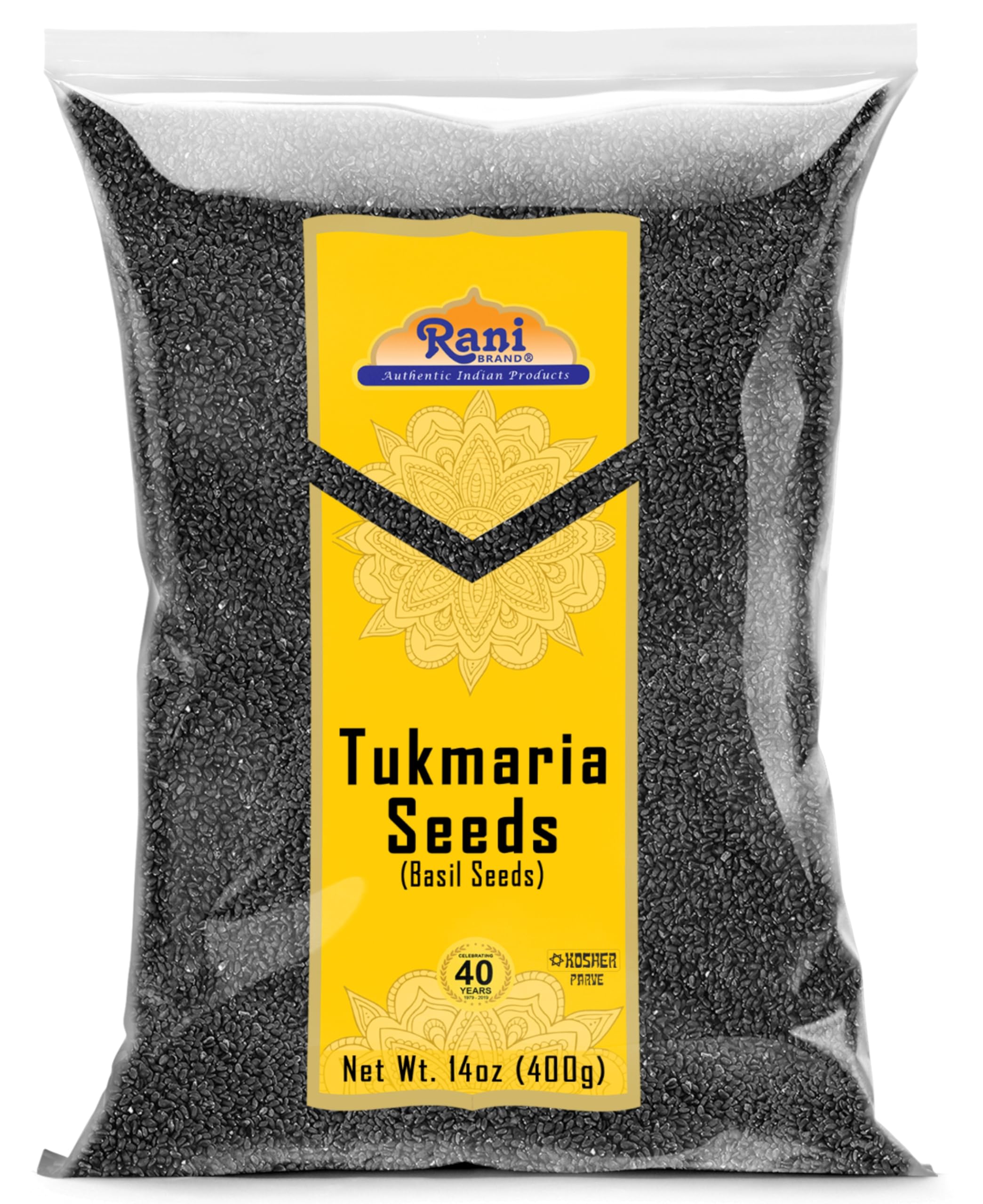 Rani Tukmaria packaging preserves freshness for long storage.