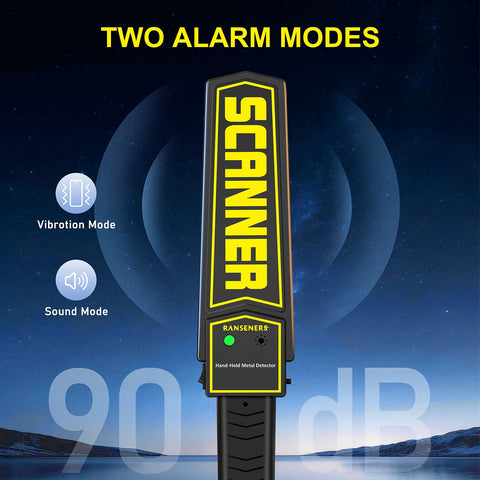 R RANSENERS 16.15-inch long detector for comfortable screening.