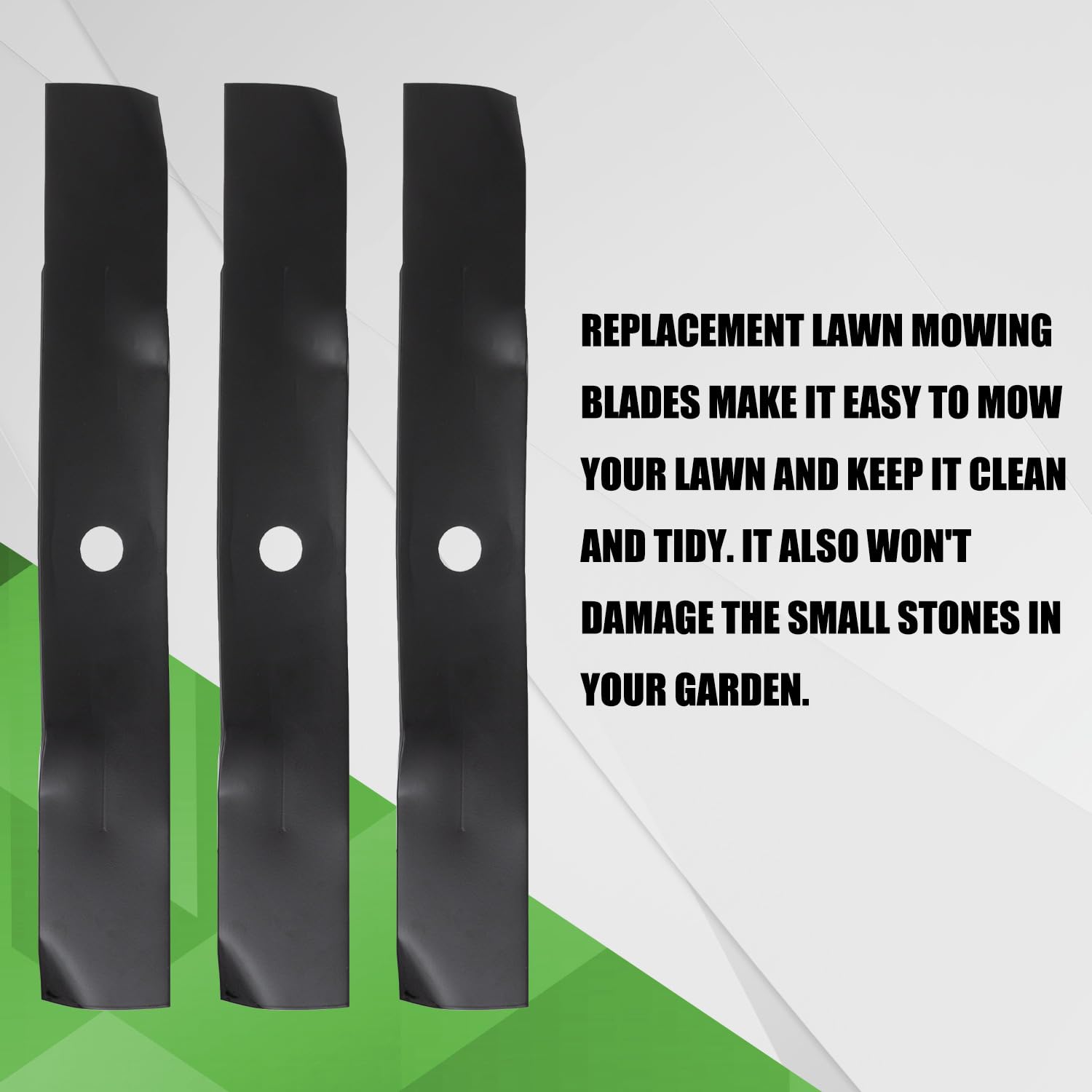 RANSOTO blades packaging indicating easy replacement and ready-to-install parts