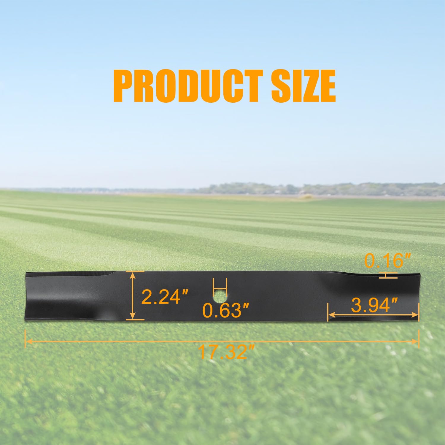 RANSOTO durable metal blades with black coating extend blade life.