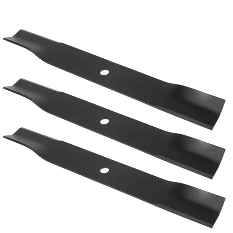 RANSOTO high-lift blades 3-pack for Toro Timecutter ensure cleaner, even cuts.