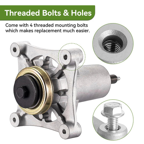 Ranwin spindle assembly grease fittings included for easy maintenance