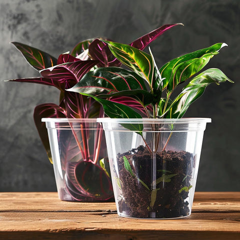 RAOOKIF nursery pot reusable durable PP for long-term garden use.