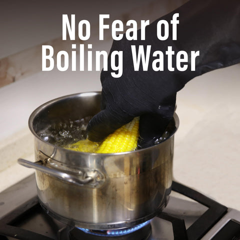 RAPICCA gloves withstand hot meat transfer with confidence during barbecues and chargrills.