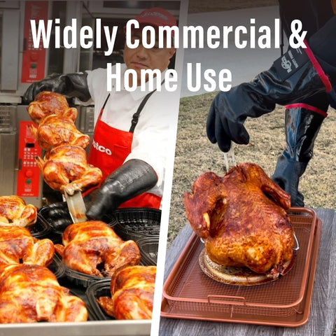 RAPICCA gloves manage steam safely during kitchen tasks