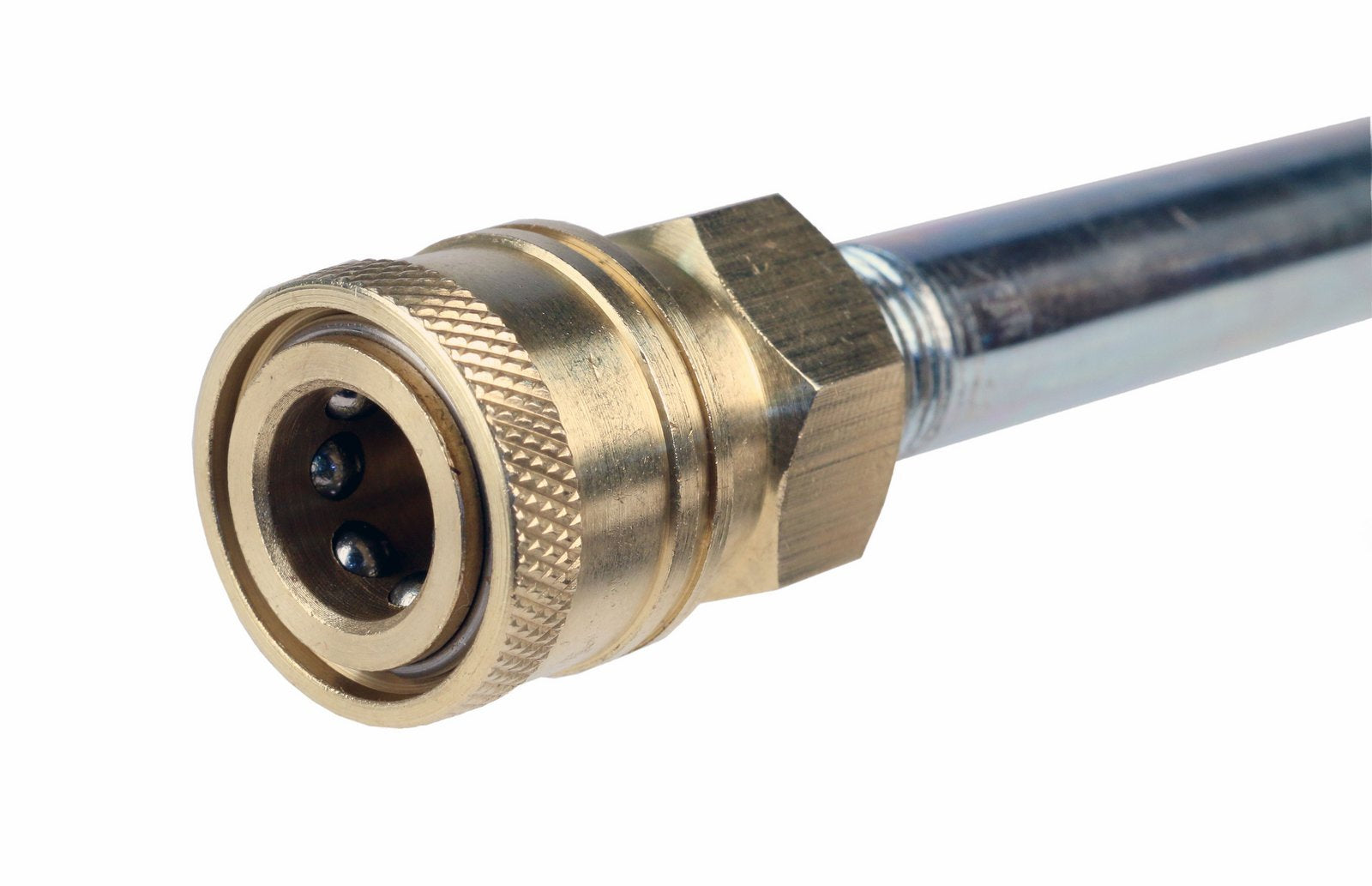 Raptor Blast deluxe inlet/outlet fittings for secure hose connections