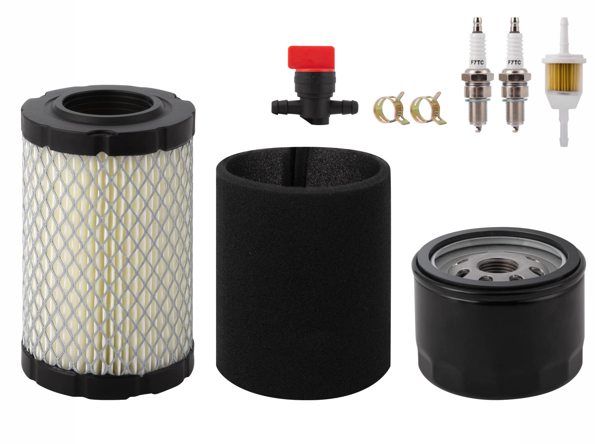 RARAYC 796031 air filter close-up for Briggs & Stratton engines, durable media.