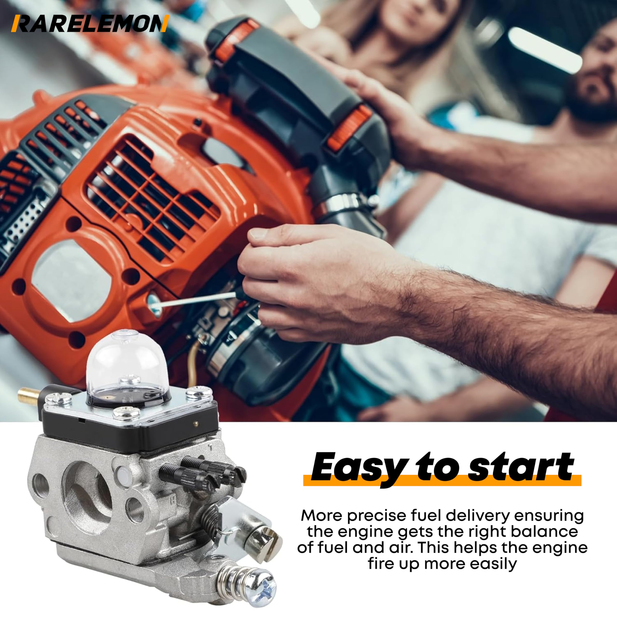 RARELEMON assembly guide image illustrates installation readiness for smooth replacement.