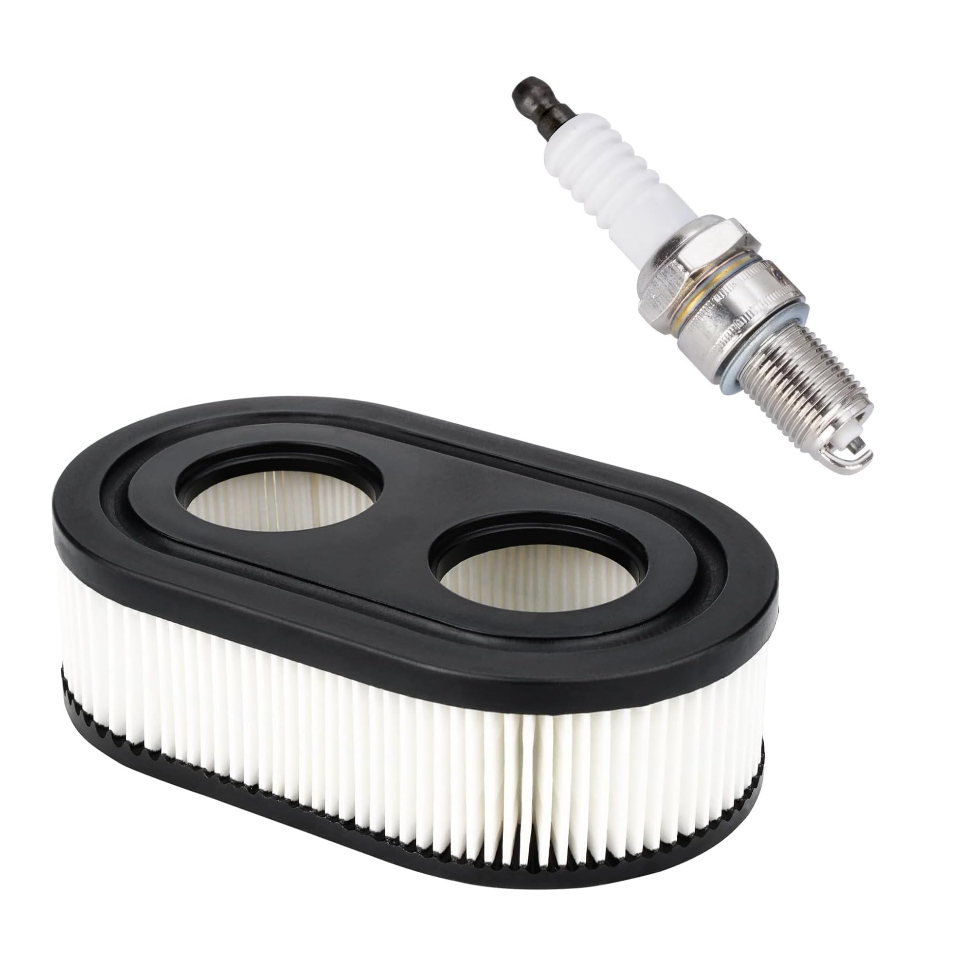 RARELEMON oval air filter 593260 for Troy-Bilt improves airflow and engine protection.