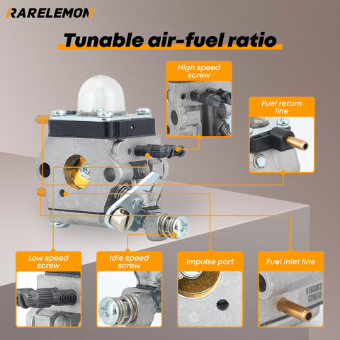 RARELEMON ZAMA C1U-K54 compatibility label aids quick matching with original carburetors.