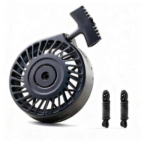 RAROZEEK recoil starter front view for Tecumseh engine, smooth pull-start ready