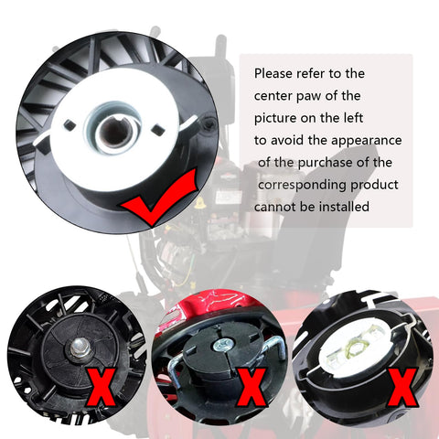 RAROZEEK recoil starter for Toro snowblower, front view, durable and easy start