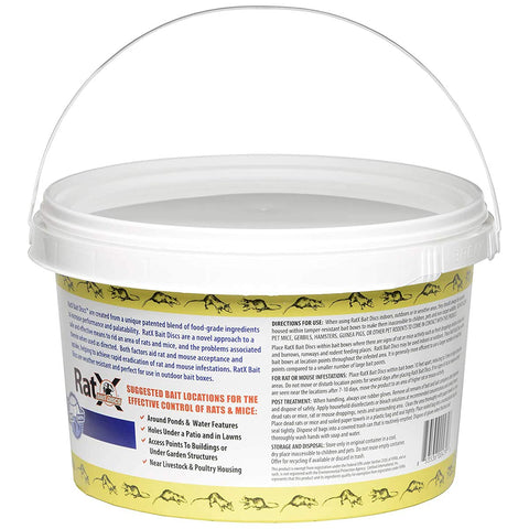 RatX EcoClear 4 lb bucket ready for DIY pest management