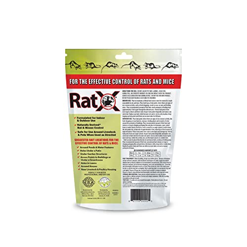 RatX pellets for all-species use provide natural, targeted control.