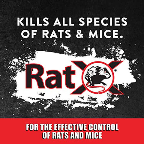 RatX tray open to reveal pre-measured bait for simple baiting.