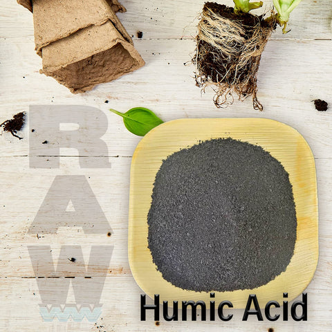 RAW Humic Acid 8 oz foliar spray mix ready for leaf nutrition.