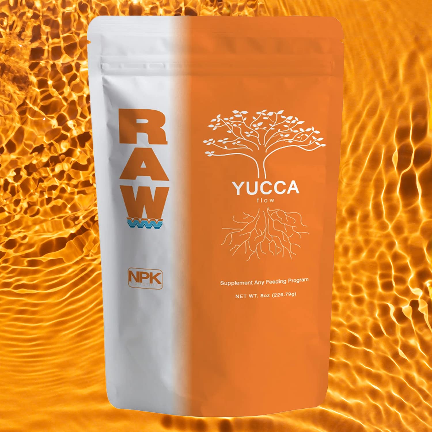 RAW Yucca Flow supporting root-zone moisture and nutrient access