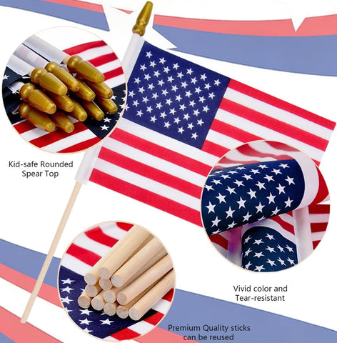 RAXCONN patriotic decorations pack for events and parties.