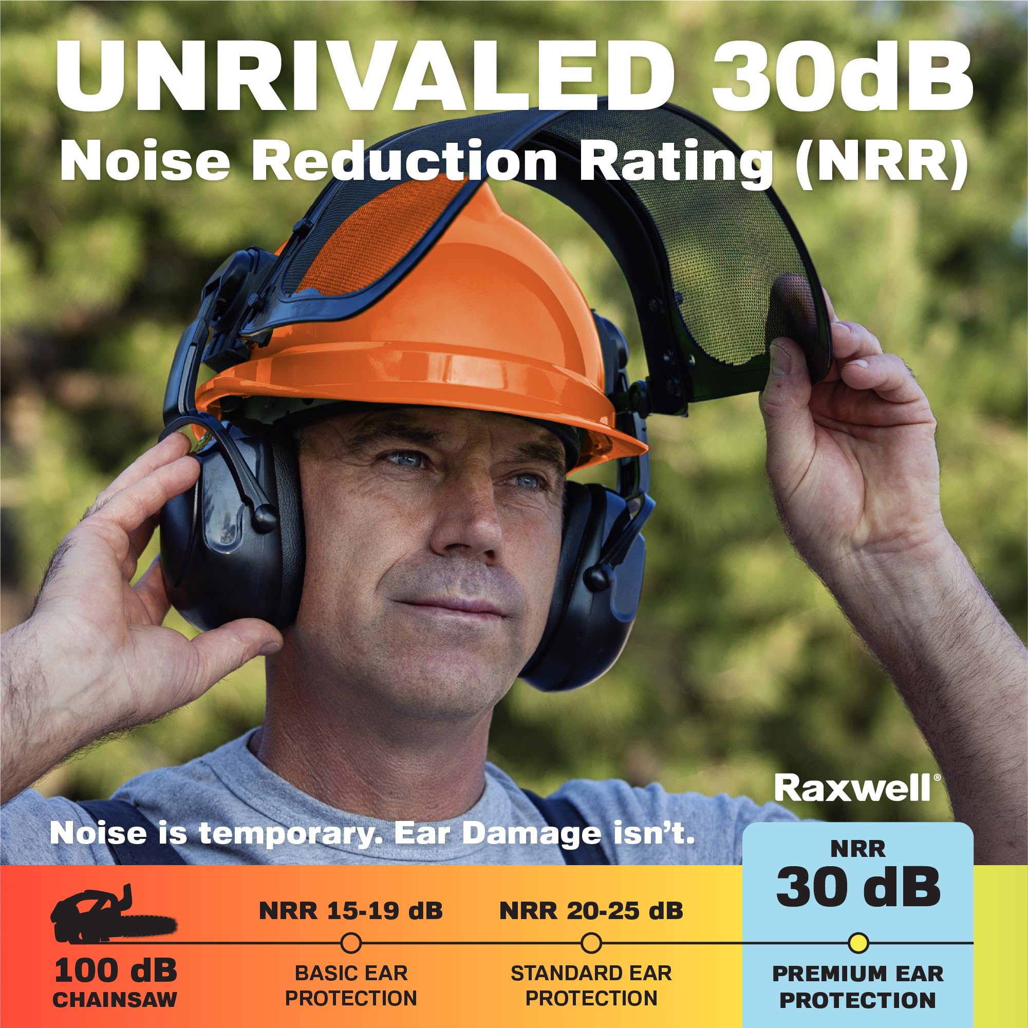 Raxwell anti-fog goggles keep visibility clear in variable weather.