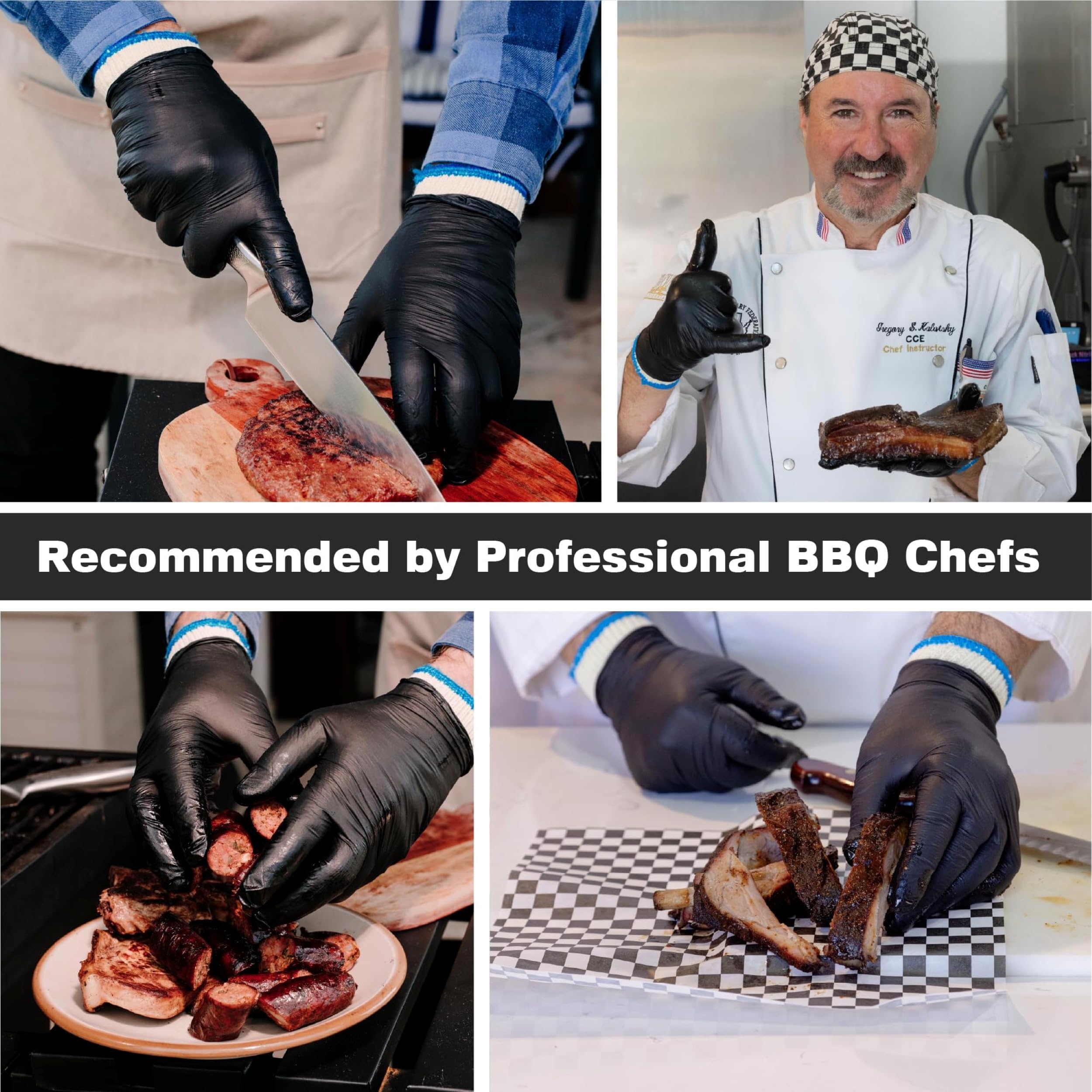 Raxwell BBQ Gloves durable-material construction supports repeated, long-term use.
