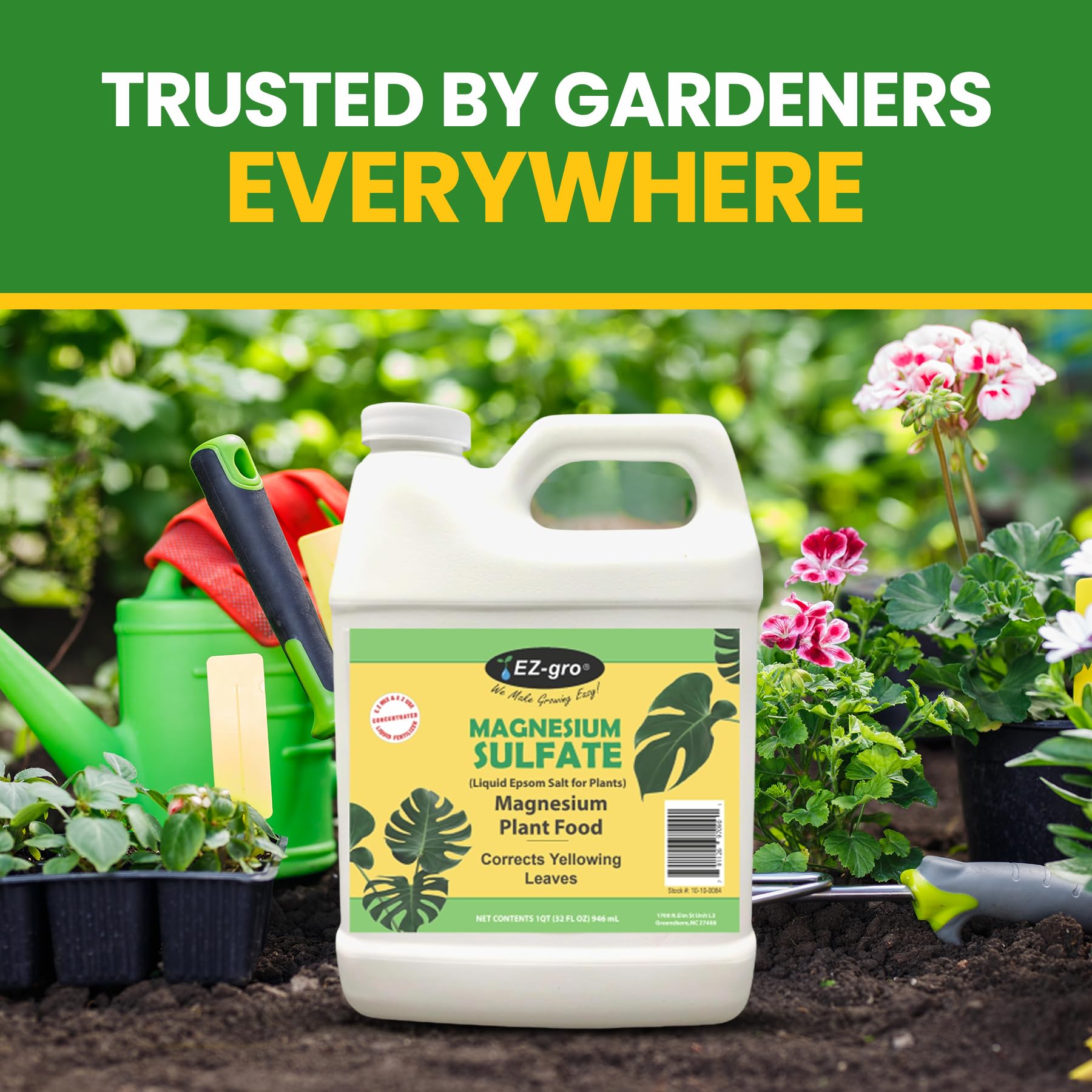 Ray DeBruhl inspired EZ-gro packaging and story