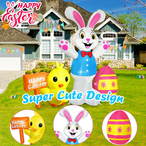 Raymall Easter placard reads Happy Easter for outdoor messaging