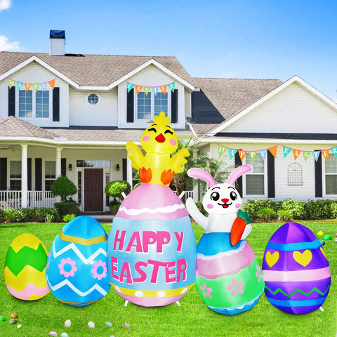 Raymall Easter inflatable suitable for indoor and outdoor decor
