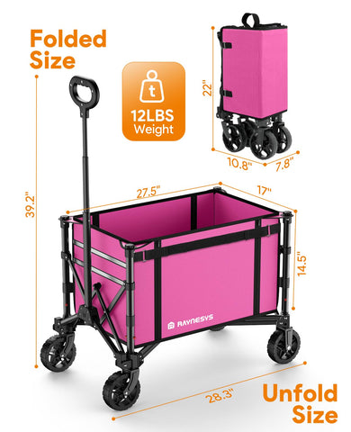 Raynesys all-terrain wheels glide on sand and pavement.