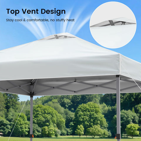 Raynesys pop up canopy height adjustment feature adapts to activities.
