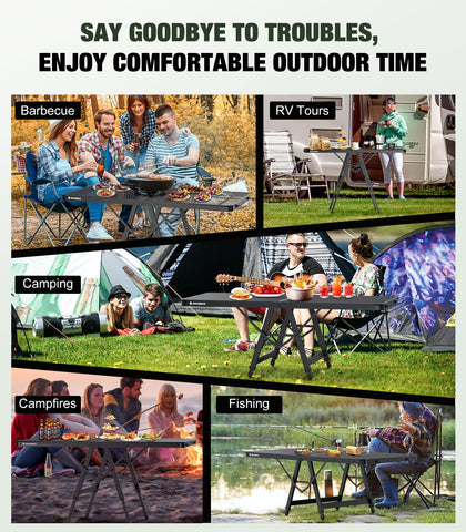 Raynesys quick setup makes outdoor meal prep smoother