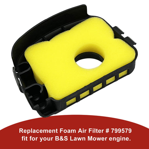 RayTour lawnmower air filter with secure fit for steady airflow