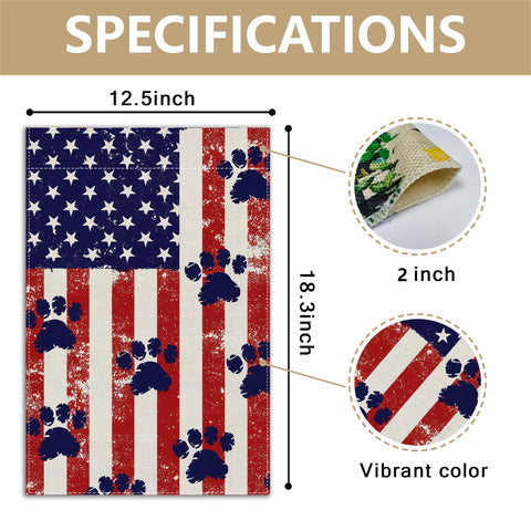 RBAFAO Machine-washable flag keeps colors vibrant with easy care.